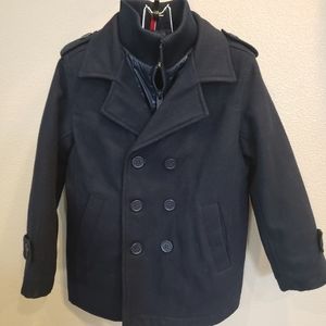 Kids sz.6 Tommy Hilfiger navy peacoat